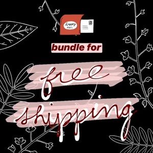 Free shipping on bundles! ($20 or over)